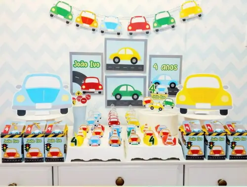 Kit So Um Bolinho - Tema Fusca Especial