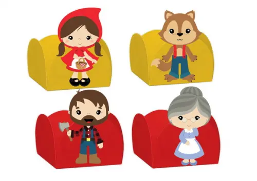 Kit So Um Bolinho Tema Chapeuzinho Vermelho