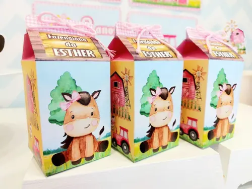 Kit So Um Bolinho Fazendinha Meninas