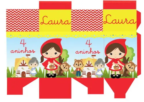 Kit So Um Bolinho Tema Chapeuzinho Vermelho