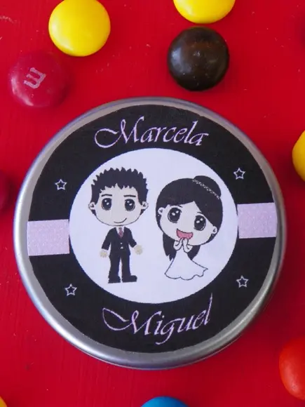 Latinhas para Casamento / Noivado