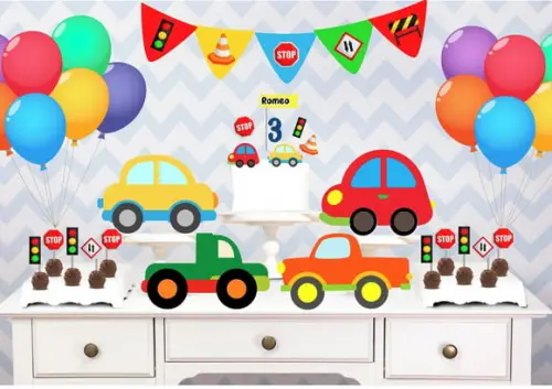 Promoção Kit Festinha Carrinhos