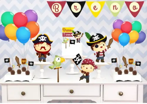 Promoção Kit Festinha Piratas
