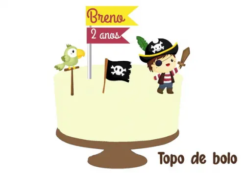 Promoção Kit Festinha Piratas