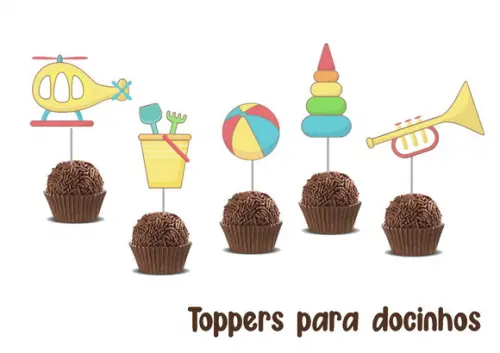 Promoção Kit Festinha Tema Brinquedos da Minha Infância