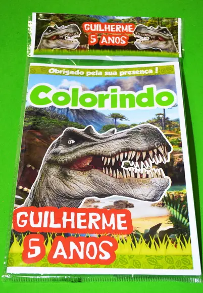 PROMOÇÃO Revista para Colorir Dinossauros