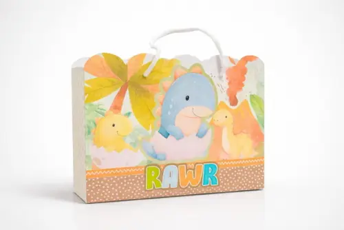 Sacolinha Dino Baby Lembrancinha Pronto Entrega