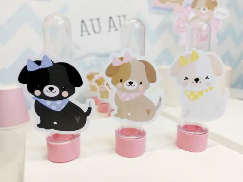 Tubetes Cachorrinhos Meninas