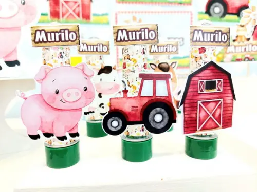 Tubetes Fazendinha