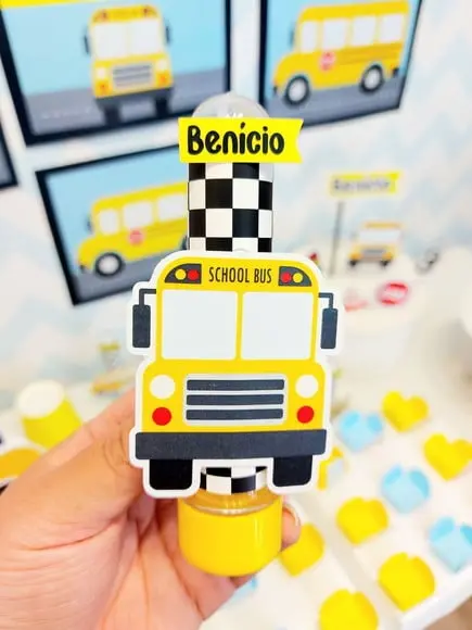 Tubetes Onibus Amarelo