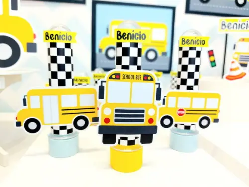 Tubetes Onibus Amarelo