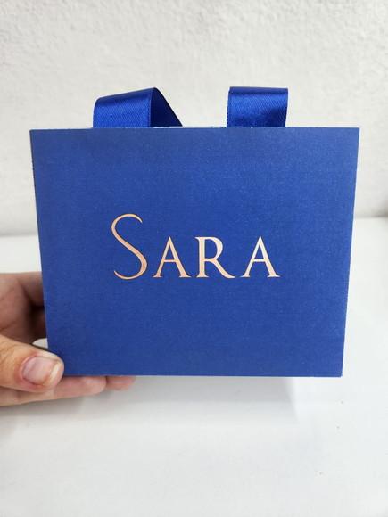 150 Mini Sacolas Personalizadas - Semi Joias Cores Escuras