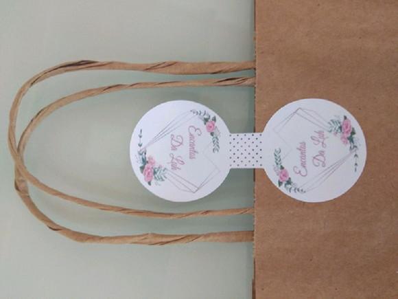 Adesivo Lacre para Sacolas - Personalizado