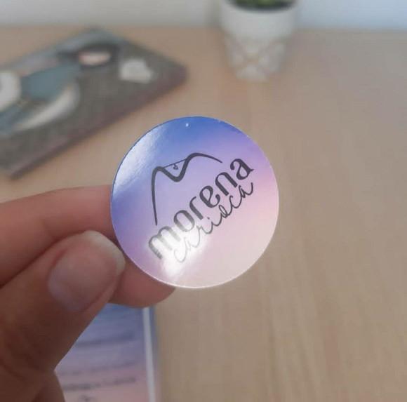 Adesivo Personalizado 4x4cm