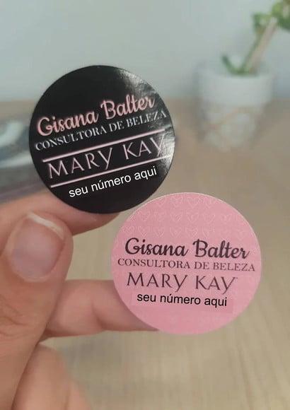 Adesivo Personalizado Consultora Mary Kay