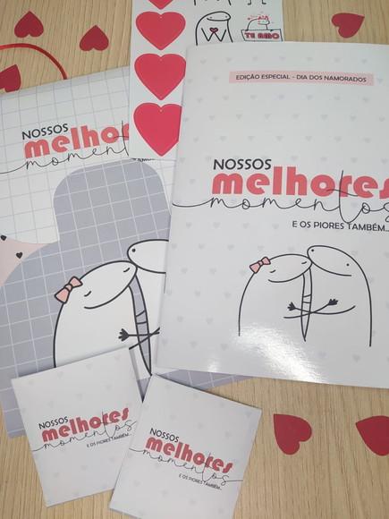 Álbum de Figurinha Personalizado - Dia dos Namorados