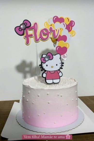 Arquivo De Corte - Topo De Bolo Hello Kitty Camadas