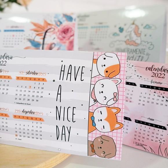 Calendário de Mesa - 2022 - Brinde Cliente