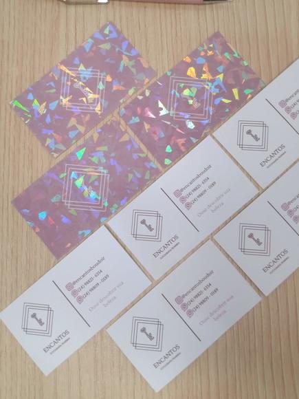 Cartão de Visita Holográfico
