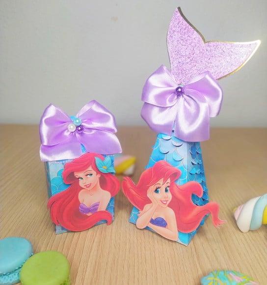 Kit 10 Personalizados Ariel - a Pequena Sereia