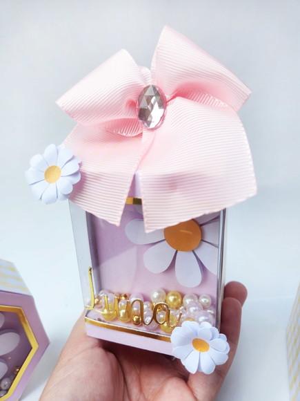 Kit 12 Personalizados - Jardim das Margaridas Luxo