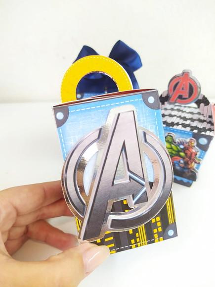 Kit 15 Personalizados - Vingadores