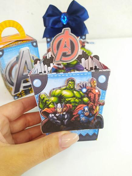 Kit 15 Personalizados - Vingadores