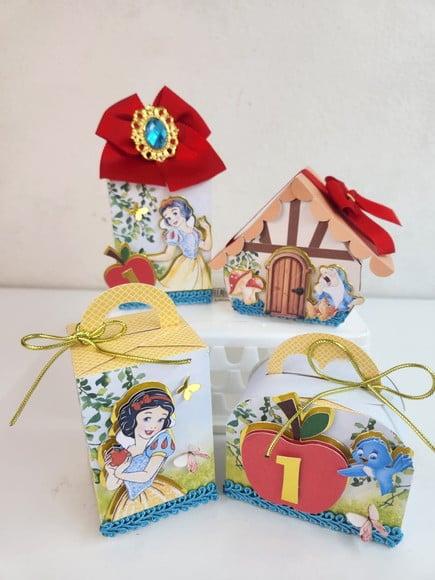 Kit 20 Personalizados - Branca de Neve Luxo