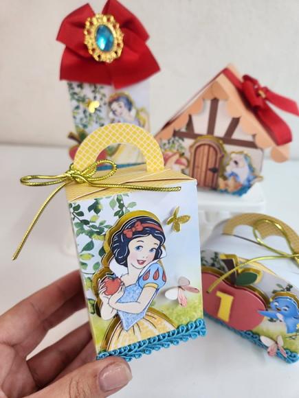 Kit 20 Personalizados - Branca de Neve Luxo