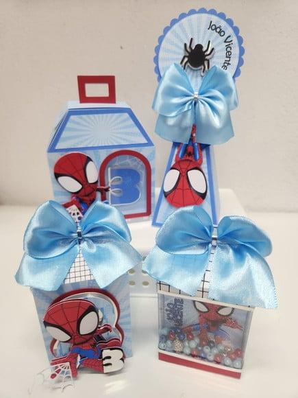 Kit 20 Personalizados - Homem Aranha