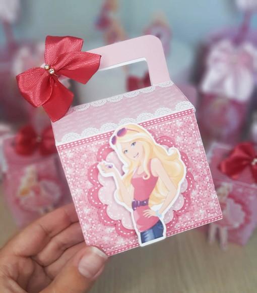 Kit 20 Personalizados Barbie