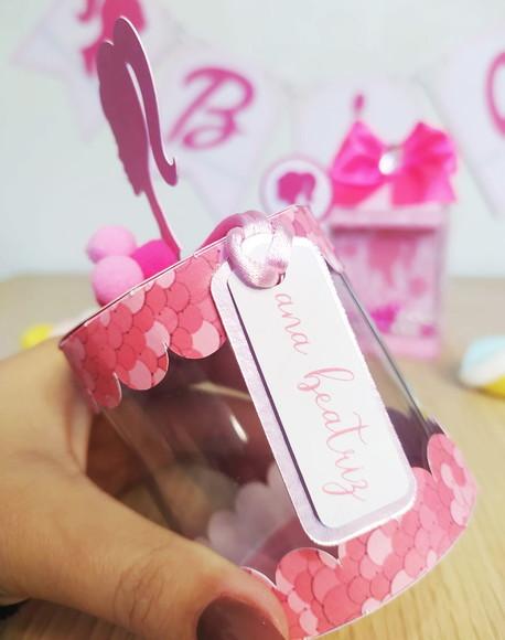 Kit 20 Personalizados Barbie Luxo