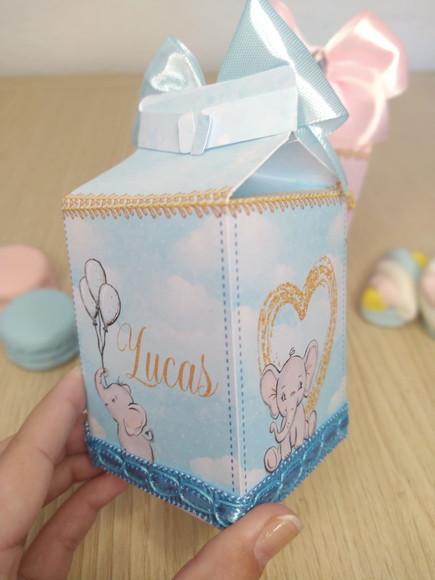 Kit 20 Personalizados Chá Revelação Luxo Promoão
