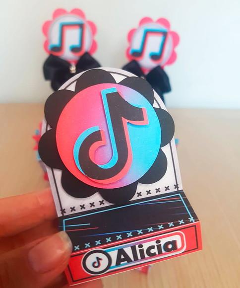 Kit 30 Personalizados - Tiktok