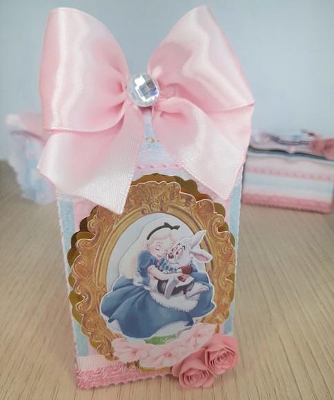 Kit Festa Alice no País das Maravilhas Luxo - 40 Personaliz