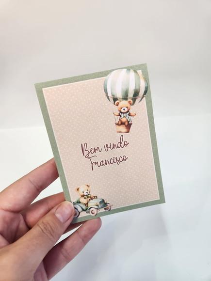 Lembrancinha Bloquinho Personalizado