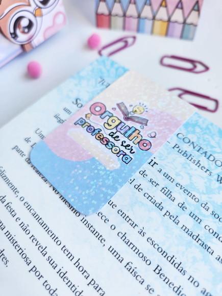 Lembrancinha Marca Páginas Magnético - Dia dos Professores
