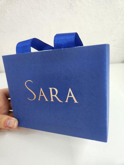 Mini Sacola Personalizada - Semi Joias Cores Escuras