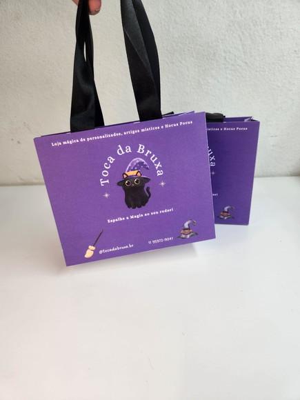 Sacola Personalizada P - Logo (cores Escuras)
