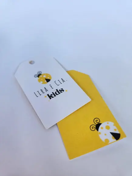 100 Tag Personalizada - 6x4cm