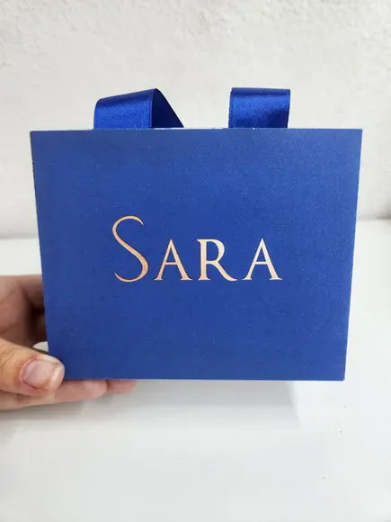 150 Mini Sacolas Personalizadas - Semi Joias Cores Escuras