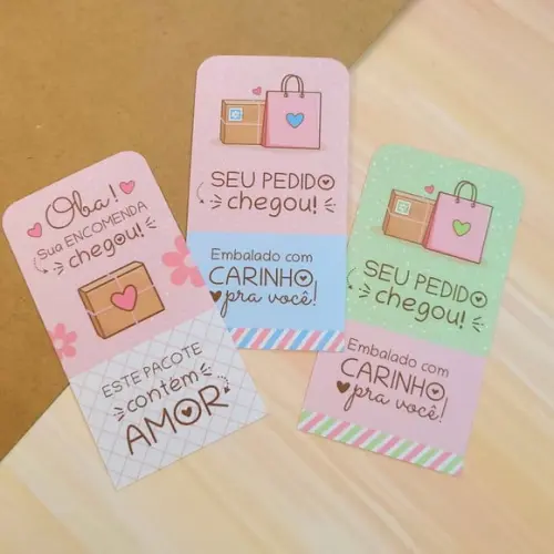 Adesivo Lacre para Caixas
