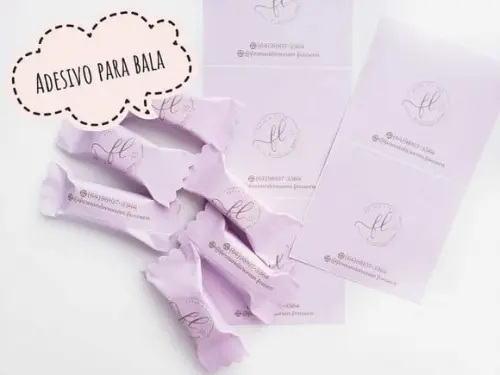 Adesivo para Balinhas - Personalizado