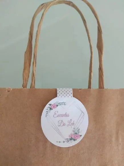 Adesivo Lacre para Sacolas - Personalizado