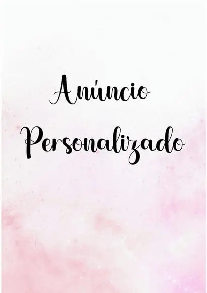 Anúncio Personalizado