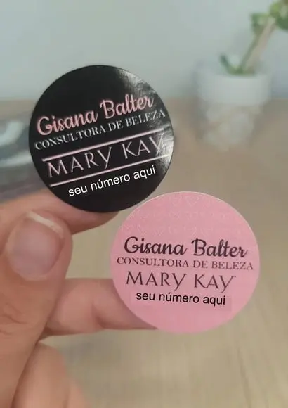 Adesivo Personalizado Consultora Mary Kay