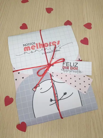 Álbum de Figurinha Personalizado - Dia dos Namorados