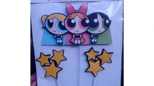 Arquivo De Corte - Topo De Bolo Meninas Super Poderosas