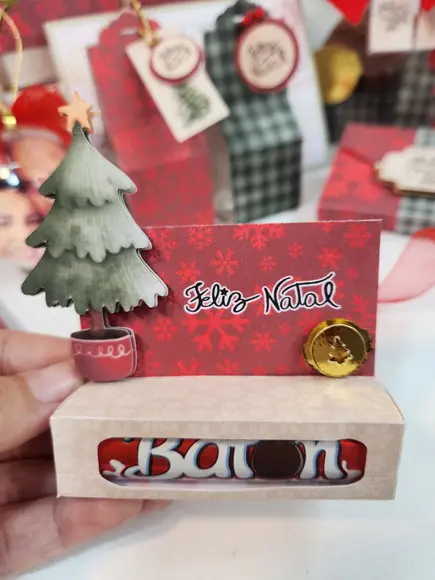 Brinde Natal - Caixa com Batom