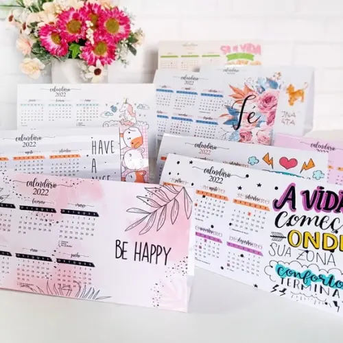Calendário de Mesa - 2022 - Brinde Cliente